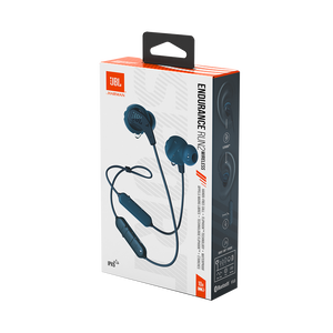 JBL Endurance Run 2 Wireless - Blue - Waterproof Wireless In-Ear Sport Headphones - Detailshot 10